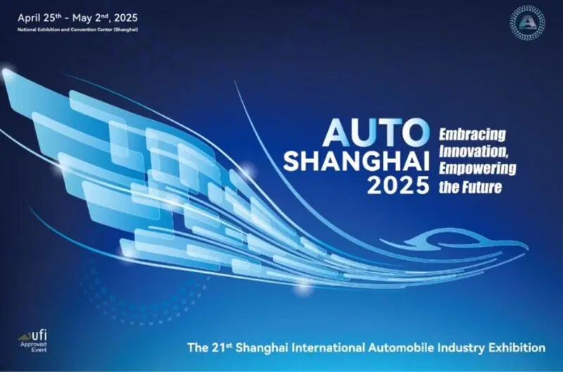 Il Salone di Shanghai apre il 25 aprile 2025