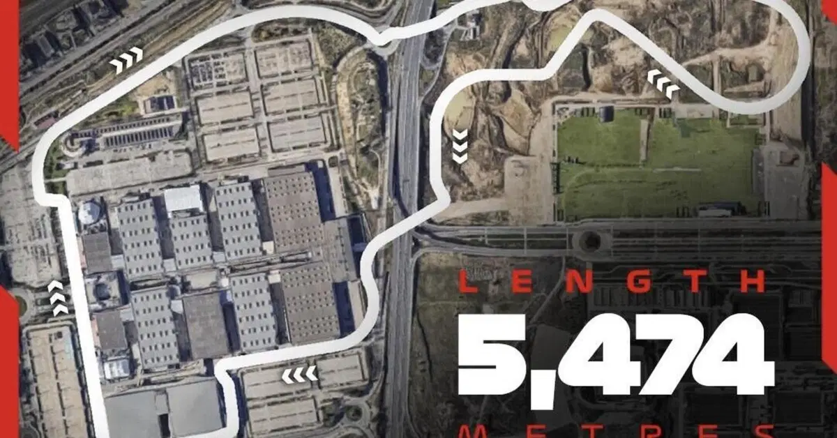 F1. La folle curva con una pendenza del 24% del nuovo tracciato cittadino di Madrid [VIDEO]