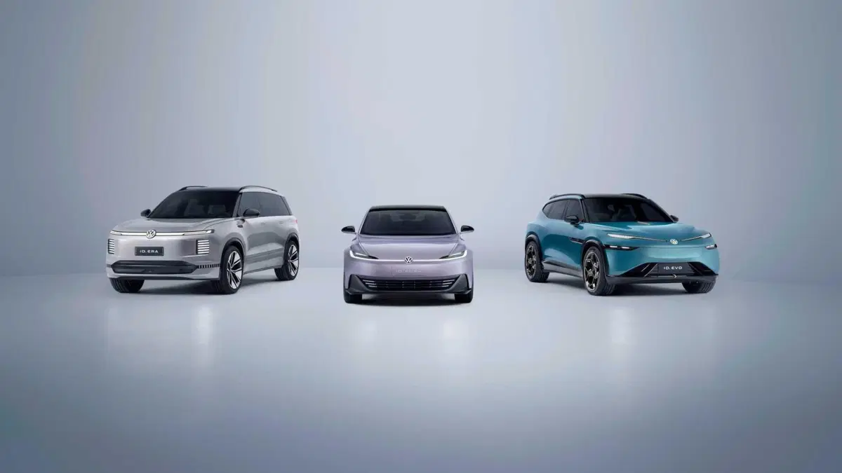 Volkswagen punta sulla Cina: ID. Era, ID. Evo e ID. Aura, si evolve la famiglia Unyx a Shanghai