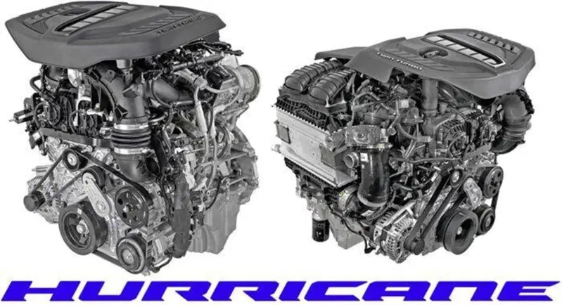 Il motore Hurricane V6 biturbo