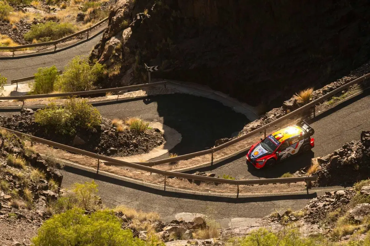 WRC25 Islas Canarias D2. Kalle Rovanpera Killer, Toyota armi letali [VIDEO]