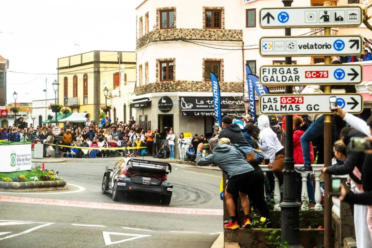 WRC25 Islas Canarias D2. Kalle Rovanpera Killer, Toyota armi letali [VIDEO] (15)