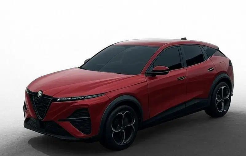 Il frontale della Alfa Romeo Stelvio 2025