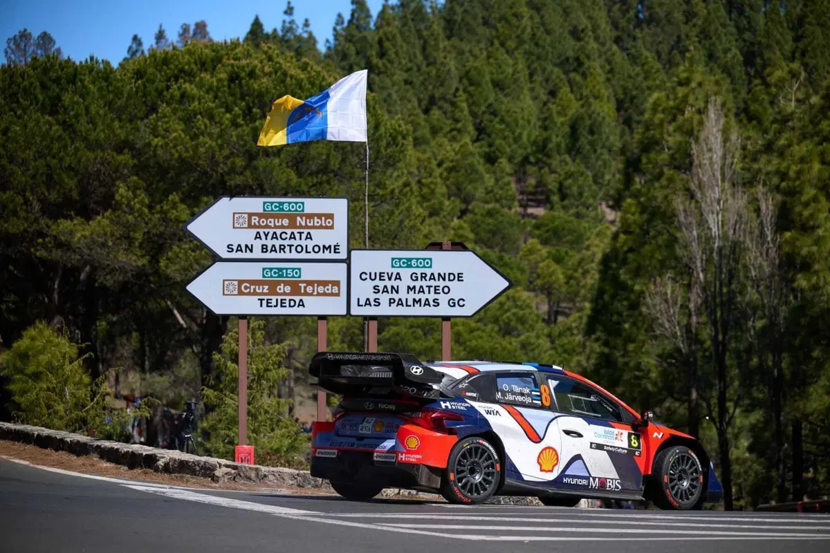 WRC25 Islas Canarias Finale. Kalle Rovanpera e Toyota: è “cappotto”! [VIDEO] (13)