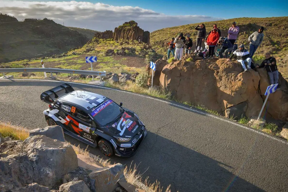 WRC25 Islas Canarias Finale. Kalle Rovanpera e Toyota: è “cappotto”! [VIDEO] (30)
