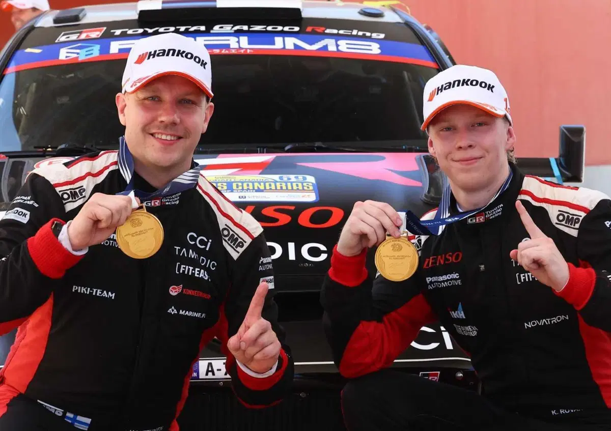 WRC25 Islas Canarias Finale. Kalle Rovanpera e Toyota: è “cappotto”! [VIDEO]