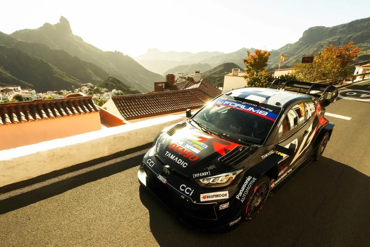 WRC25 Islas Canarias Finale. Kalle Rovanpera e Toyota: è “cappotto”! [VIDEO] (42)