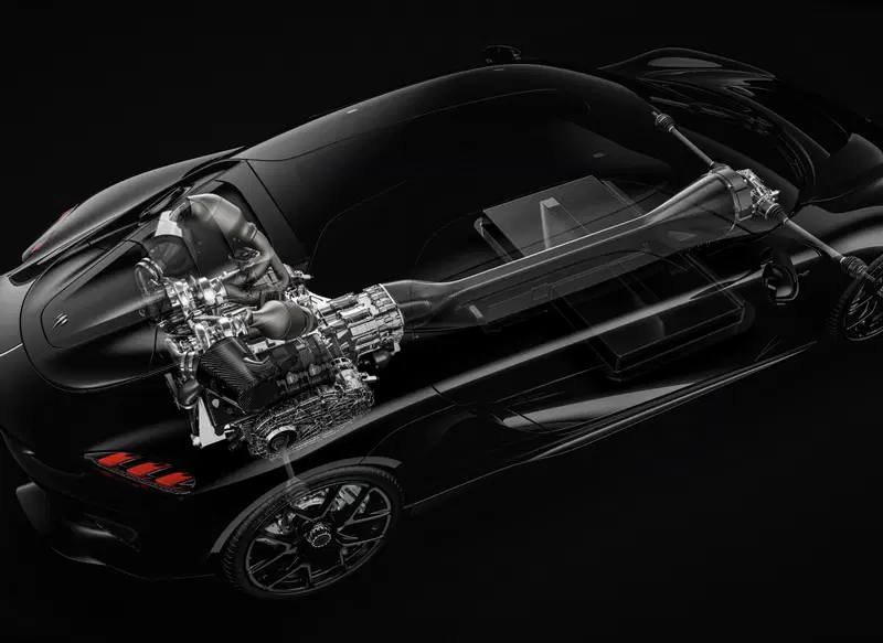 V8 Koenigsegg Gemera