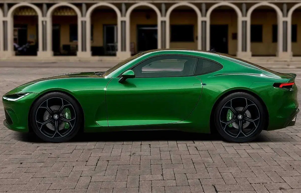 Alfa Romeo Giulia S Coupé, ispirata dalla 33 Stradale [RENDER]