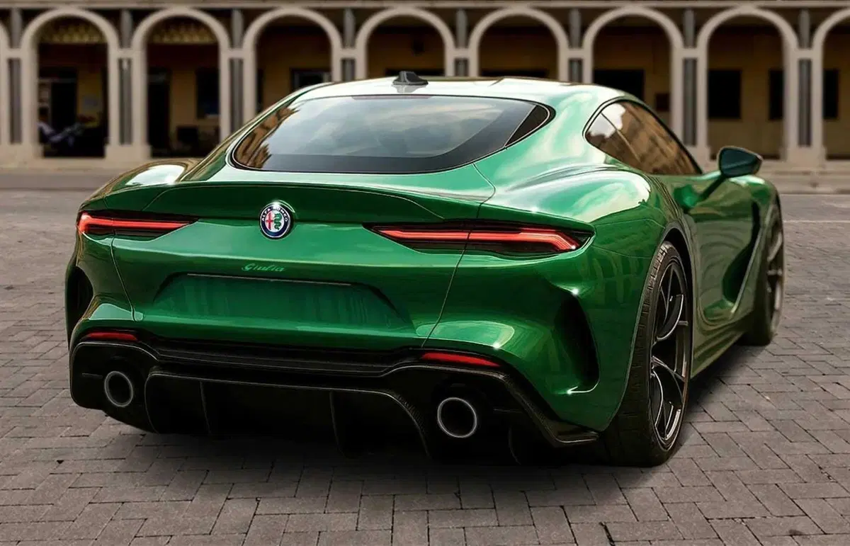 Alfa Romeo Giulia S Coupé, ispirata dalla 33 Stradale [RENDER] (2)