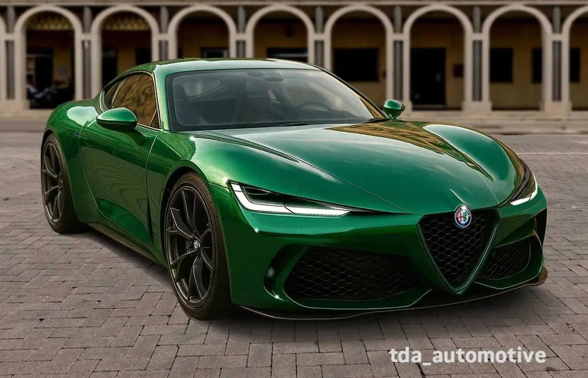 Alfa Romeo Giulia S Coupé, ispirata dalla 33 Stradale [RENDER] (3)