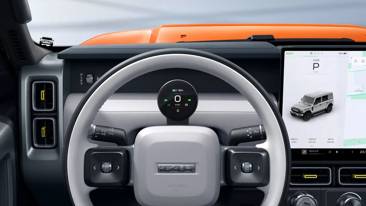 Dalla Cina per l'Europa arriva Icaur, faccia da dura ma economica da Chery (6)