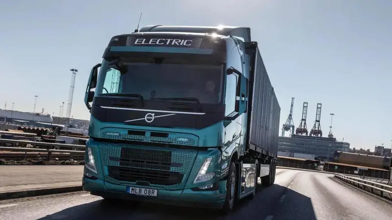 Volvo: calo del fatturato del 7% per i veicoli pesanti nel primo trimestre 