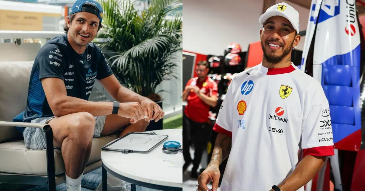 F1. GP Miami, Carlos Sainz: "Non sono sorpreso delle difficolt&agrave; di Lewis in Ferrari". La risposta di Hamilton