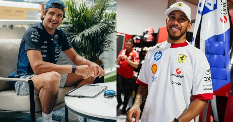 F1. GP Miami, Carlos Sainz: "Non sono sorpreso delle difficolt&agrave; di Lewis in Ferrari". La risposta di Hamilton