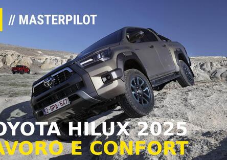 Toyota Hilux 2.8 ibrido: migliora in tutto ed è sempre inarrestabile [VIDEO]