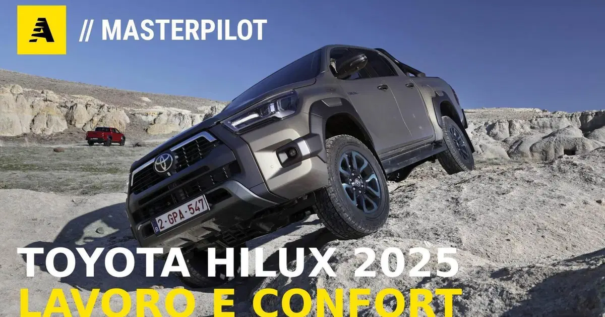 Toyota Hilux 2.8 ibrido: migliora in tutto ed &egrave; sempre inarrestabile [VIDEO]