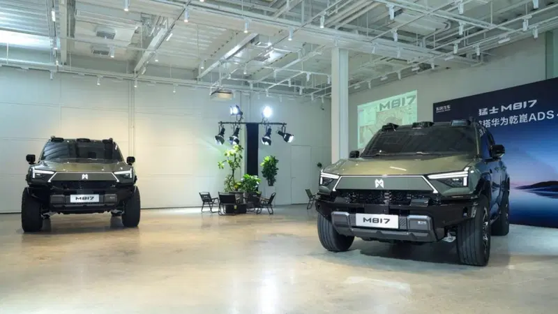 Dongfeng Warrior M817, la pi&ugrave; cattiva delle off road cinesi a Shanghai 2025