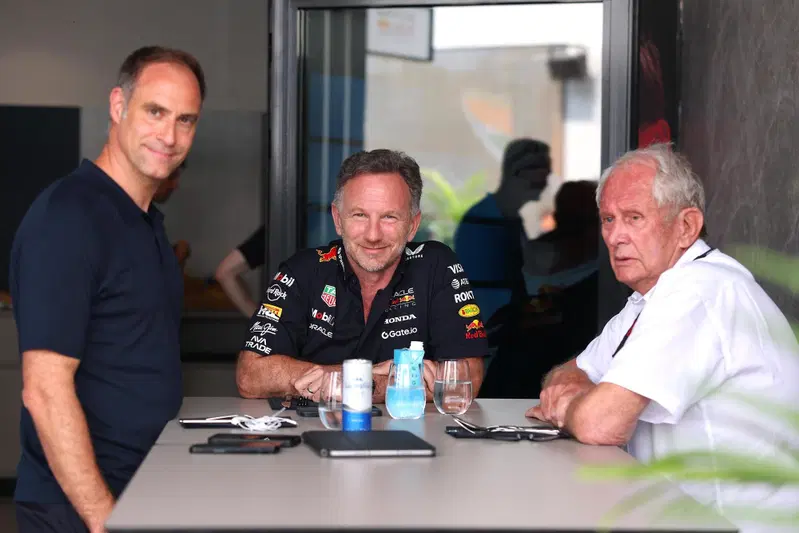Christian Horner, Oliver Mintzlaff, Helmut Marko