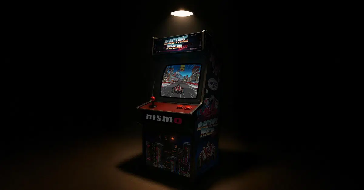 Il team Nissan Formula E lancia un arcade retr&ograve; firmato Kentaro Yoshida