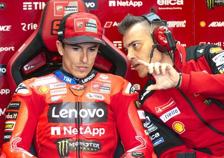 Marquez: Pecco rivale principale, se il suo venerdì è buono poi è davanti