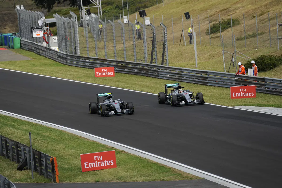 F1, Gp Ungheria 2016, FP3: (10)