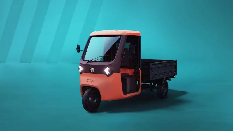Fiat Tris: il ritorno dell&rsquo;Ape in versione elettrica a tre ruote