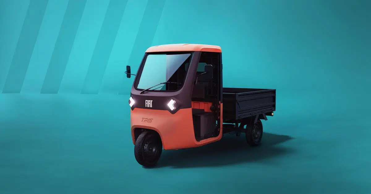 Fiat Tris: il ritorno dell&rsquo;Ape in versione elettrica a tre ruote
