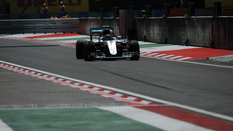 F1, Gp Ungheria 2016, FP3: Rosberg davanti a tutti