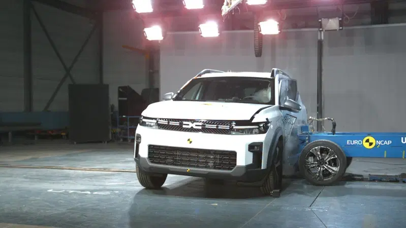 Crash test laterale
