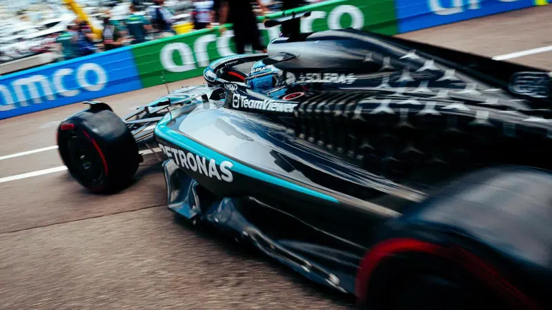 F1. GP Monaco 2025, Russell: "Abbiamo un vantaggio dati i due set di hard nuovi"