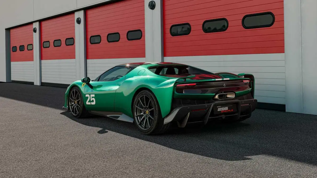 L'aerodinamica raffinata della Ferrari 296 Speciale: un capolavoro di ingegneria aeronautica (4)