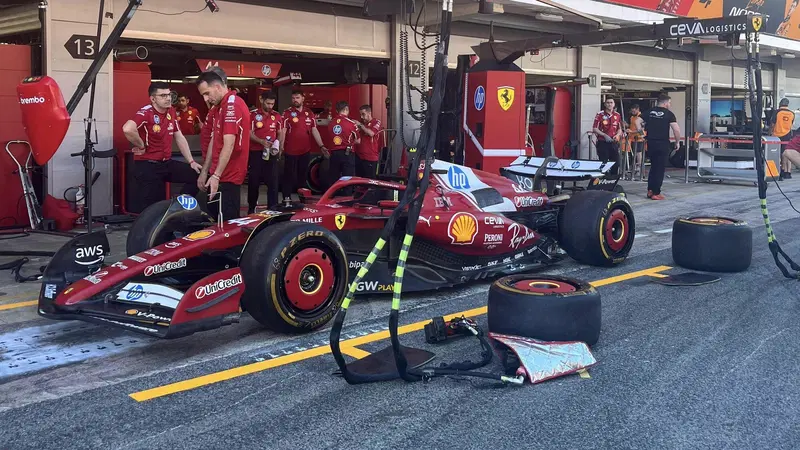 F1. Ferrari, ecco come cambia l'ala anteriore della SF-25 con la nuova direttiva tecnica sulla flessibilit&agrave;