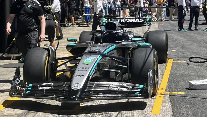 Mercedes W16 GP Spagna 2025