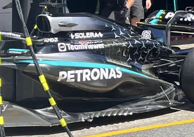 F1. Non solo ala anteriore (testata già a Monaco), Mercedes cambia il fondo della W16 al GP di Spagna