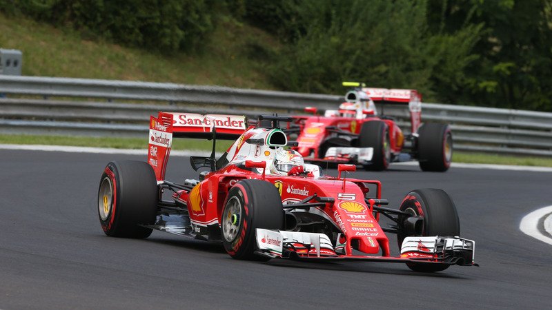 F1, Gp Ungheria 2016, Vettel: &laquo;Che casino queste qualifiche&raquo;