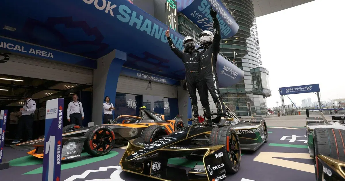 Formula E. Colpaccio DS Penske all'E-Prix di Shanghai 2025: Guenther fa doppietta con Jean-&Eacute;ric Vergne in Gara 1 