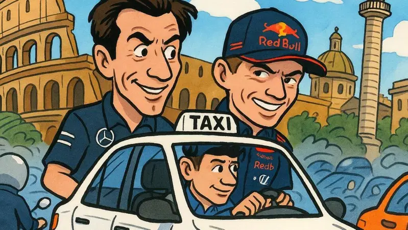 "Verstappen come i tassisti romani": la battuta di Toto Wolff fa infuriare i conducenti della Capitale