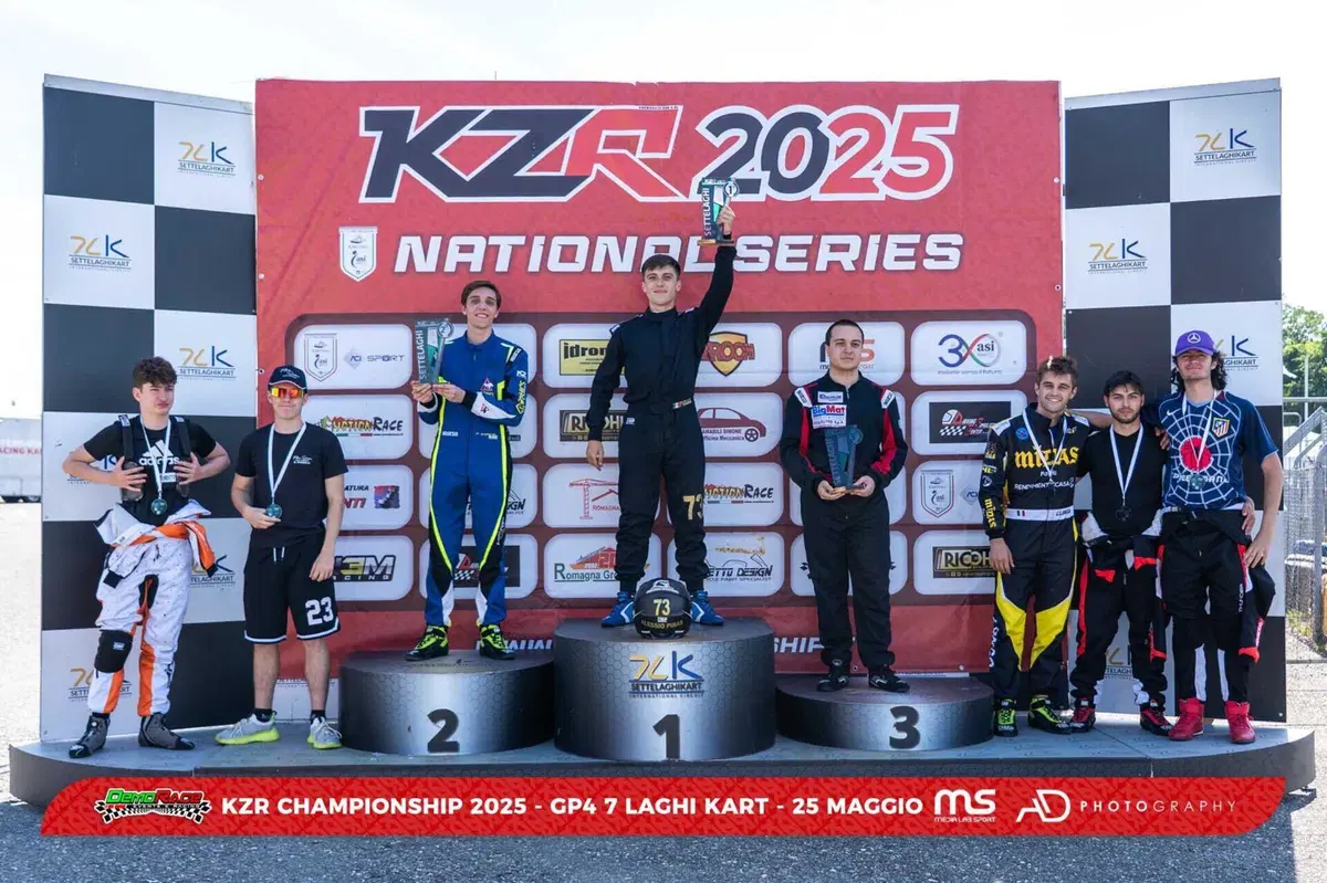 KZR Championship 2025, ecco come è andata la GP4 7 Laghi Kart  (2)