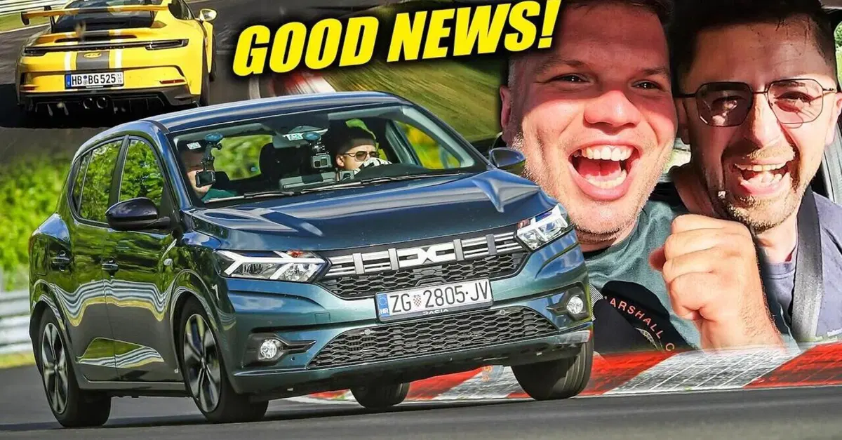 La Dacia Sandero al N&uuml;rburgring: pi&ugrave; lenta del buffering su rete 3G, ma con stile [VIDEO]