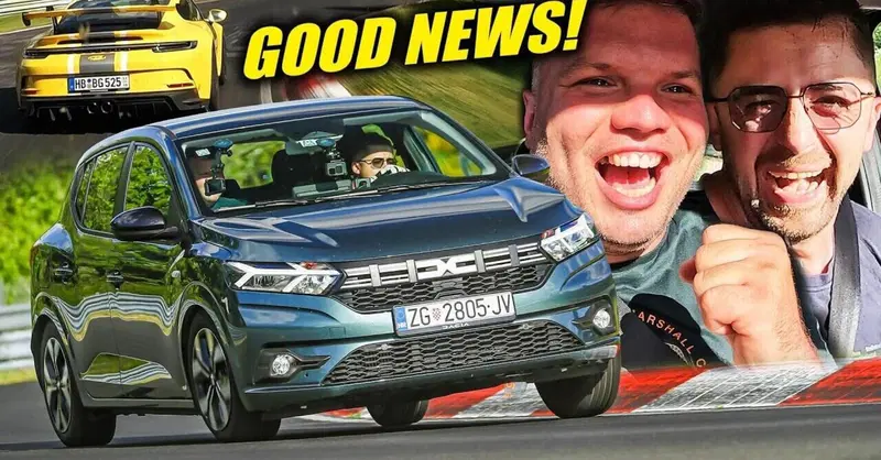 La Dacia Sandero al N&uuml;rburgring: pi&ugrave; lenta del buffering su rete 3G, ma con stile [VIDEO]