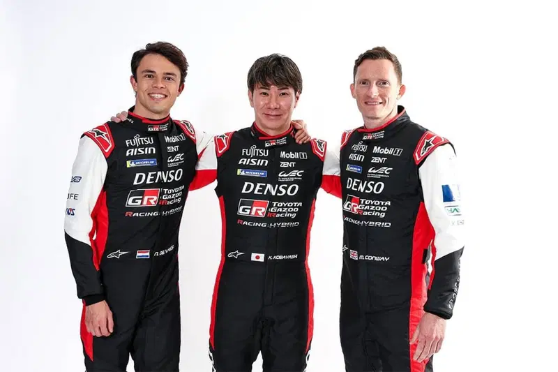 Kamui Kobayashi / Nyck de Vries / Mike Conway