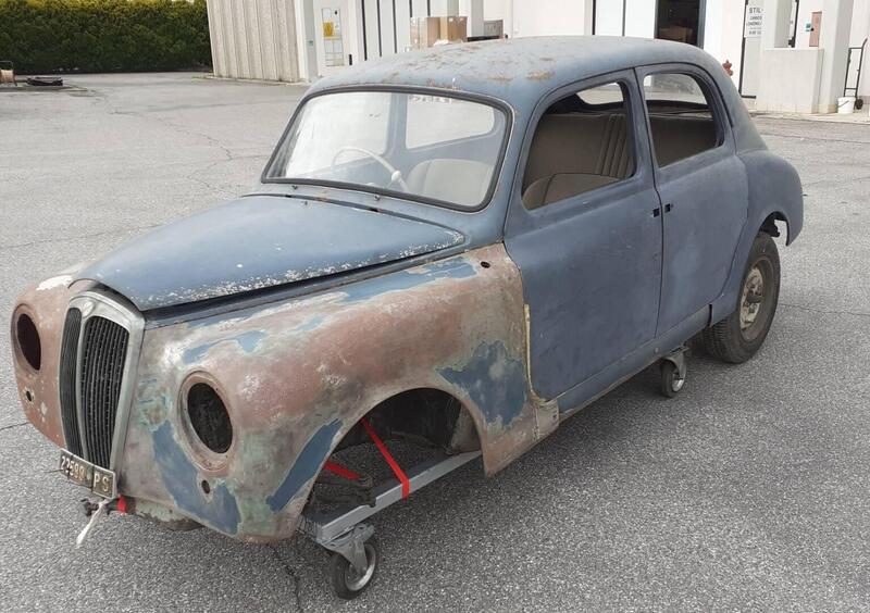 Lancia Appia C10d'epoca del 1955 a Viadana