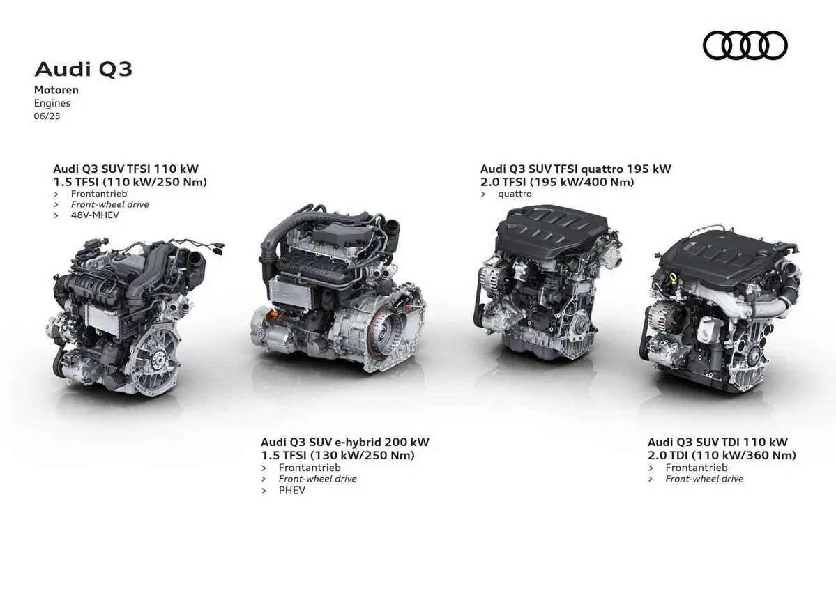 Audi Q3 2025: tutta nuova la suv media, caratteristiche, dotazioni , tecnologia e prezzi (36)