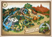 Disney: in Florida ci sarà un parco a tema auto dove si corre la Piston Peak