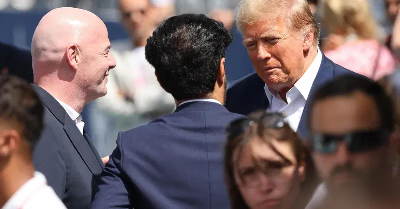 Trump a bordo di una monoposto di F1 al COTA? Almeno quella gliel'avrebbero lasciata guidare