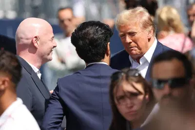 Trump a bordo di una monoposto di F1 al COTA? Almeno quella gliel'avrebbero lasciata guidare