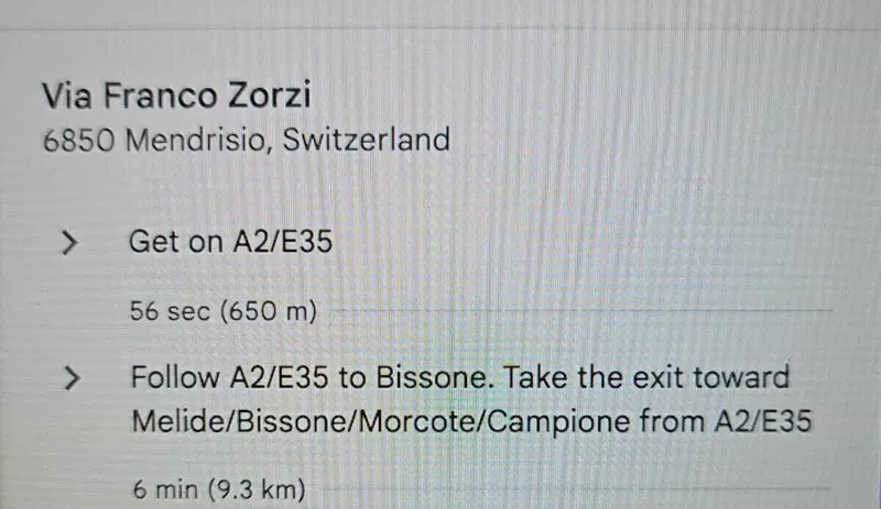 Meno di 10 km: 200 franchi di multa