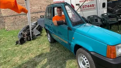 La Panda da 50 cm e altri 1062 esemplari: il raduno di Pandino &egrave; da record [VIDEO]