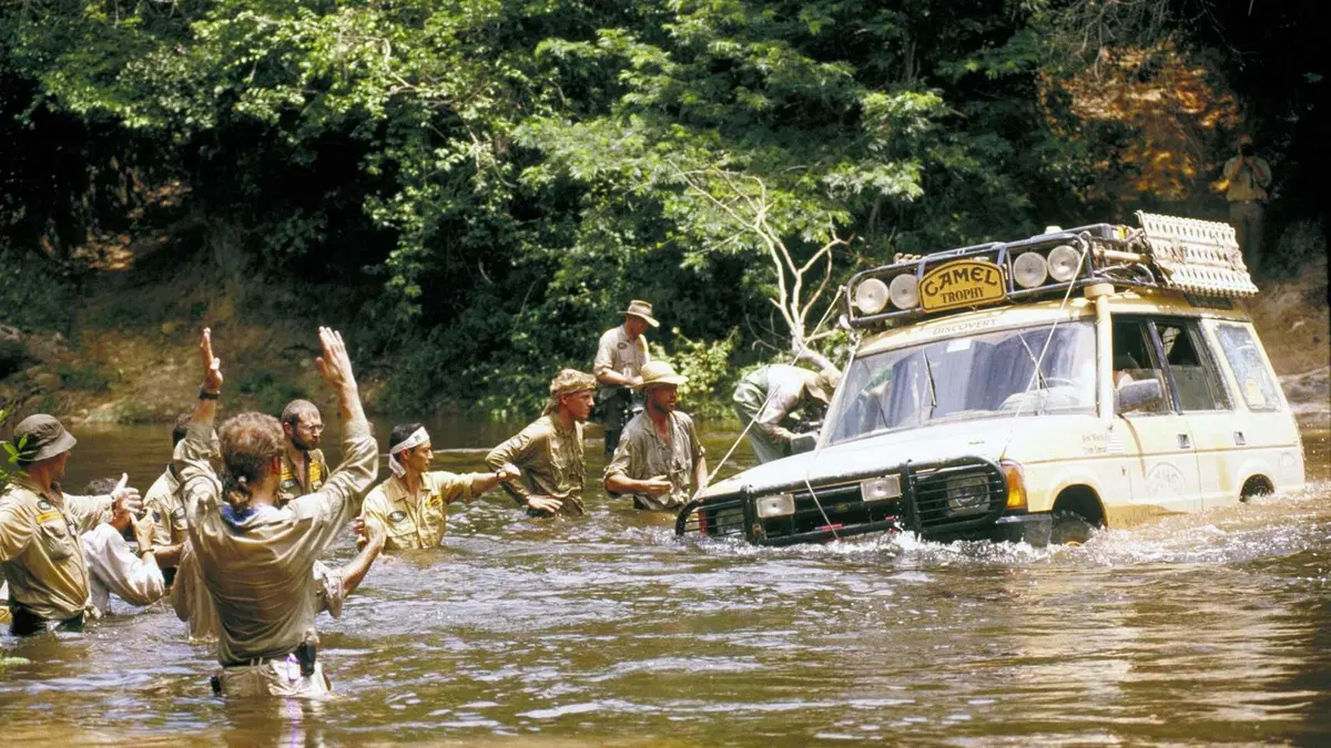 Il Camel Trophy in alcuni scatti